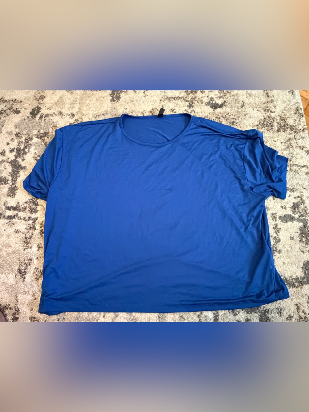 Under Armour Women's Royal Blue Short Sleeve Crop Top